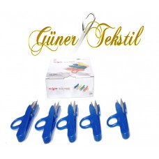 İplik Temizleme Makası (Şipşak) (Parmaklı Çıt Çıt) Mavi